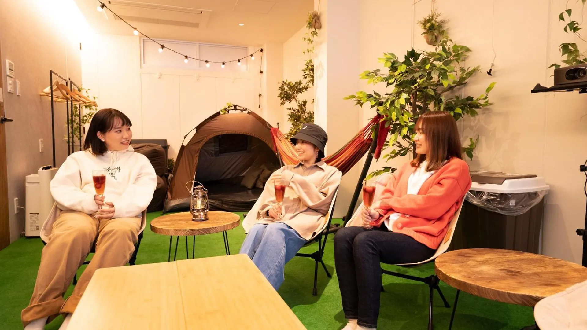 Vandrarhem Glamping Tokyo Asakusa